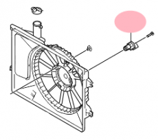 Резистор вентилятора охлаждения Kia Cerato