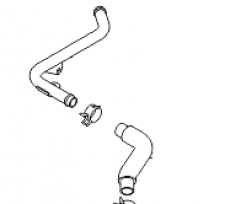 Трубка вентиляционная Kia Quoris