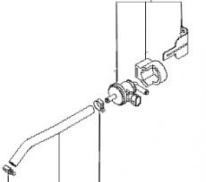 Клапан улавливания паров топлива в сборе Kia Venga