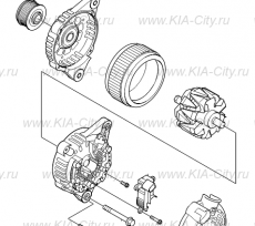 Генератор Kia Sorento III Prime