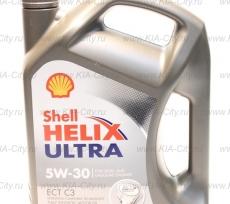 Моторное масло синтетическое shell helix ultra extra sae 5w-30 4л бензин Kia Cerato