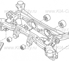 Балка задняя Kia Sorento III Prime