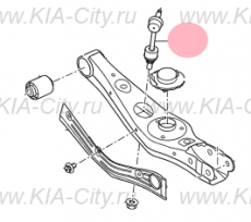 Стойка стабилизатора заднего левая Kia Sportage IV