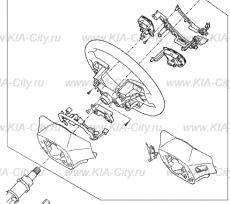 Рулевое колесо в сборе Kia Optima IV