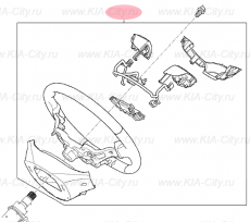 Рулевое колесо в сборе Kia Picanto III