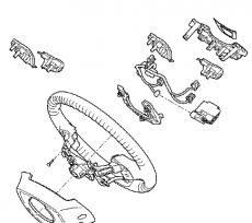 Рулевое колесо в сборе Kia Rio III