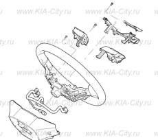 Рулевое колесо в сборе Kia Sorento III Prime