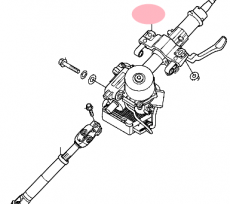 Колонка рулевого механизма Kia Ceed