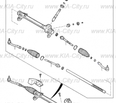 Механизм рулевой Kia Optima IV