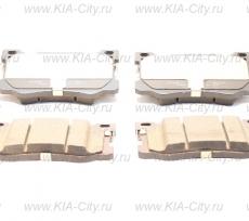 Колодки тормозные передние Kia Quoris