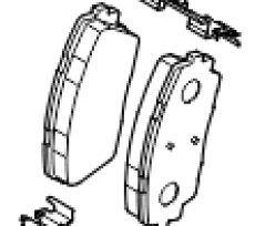 Колодки тормозные передние Kia Picanto II