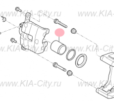 Поршень суппорта переднего Kia Sportage IV