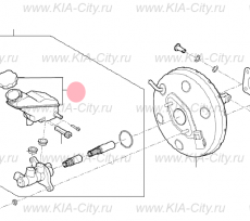 Бачок тормозной жидкости Kia Sorento III Prime