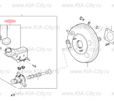 Бачок тормозной жидкости Kia Sportage IV