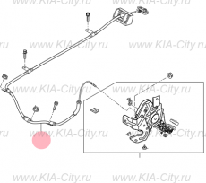 Кабель ручного тормоза Kia Sportage IV