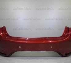 Бампер задний хэтчбек (под парктроники) '14-17 Kia Rio III