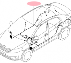 Проводка кузова Kia Rio III