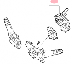 Контактная группа рулевой колонки Kia Rio III