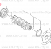 Шайба коленвала Kia Sorento III Prime