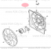 Вентилятор охлаждения в сборе