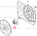 Мотор вентилятора охлаждения Kia Sportage IV
