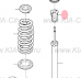 Отбойник амортизатора заднего Kia Optima IV