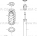 Опора амортизатора заднего Kia Optima IV