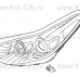 Фара правая Kia Sportage IV