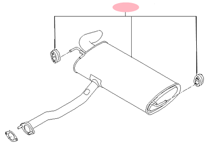 Купить Конечный Глушитель Кия Спортейдж 2