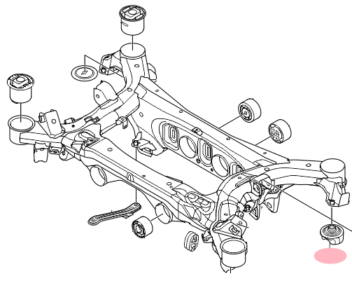 Схема задней подвески 2