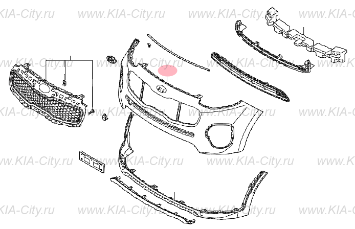 Снятие заднего бампера Kia Sportage 3 - DRIVE2
