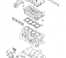 Набор прокладок для двигателя Kia Sorento II