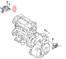 Кронштейн двигателя Kia Picanto II