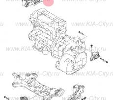 Кронштейн двигателя Kia Picanto III