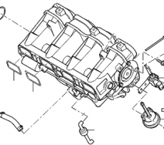 Привод-система регулируемого впуска Kia Sportage III