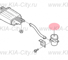 Фильтр воздушный топливного бака Kia Rio IV