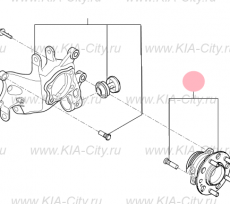 Ступица задняя Kia Sportage IV