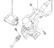 Колонка рулевого механизма Kia Sportage III