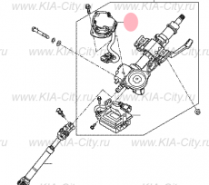 Мотор электроусилителя руля Kia Sportage IV
