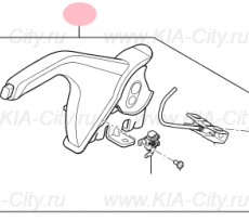 Рычаг ручного тормоза Kia Picanto III