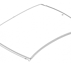 Панель крыши Kia Rio III