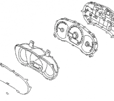 Счетчик комбинированый Kia Rio III