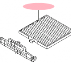 Фильтр салонный Kia Picanto II
