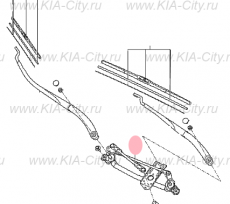 Трапеция стеклоочистителя Kia Sportage IV