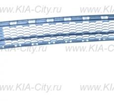 Решетка бампера переднего хром '15 Kia Rio III